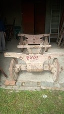 Carro agricolo in legno anni