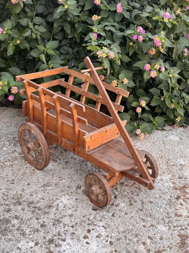 Carretto rurale legno - rurale, stile
