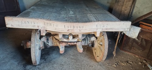 Carro agricolo legno 1957 - agricolo,
