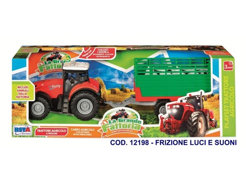 Trattore agricolo friz - trattore, friz.c/carro