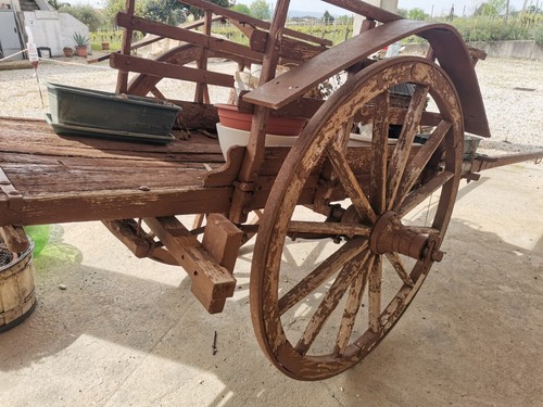 Carro agricolo antico - in, legno