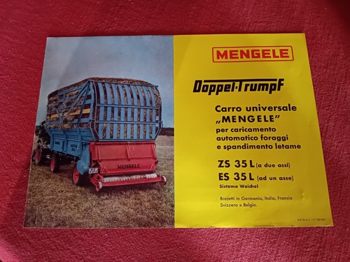 Ladewagen mengele rimorchi - mengele,